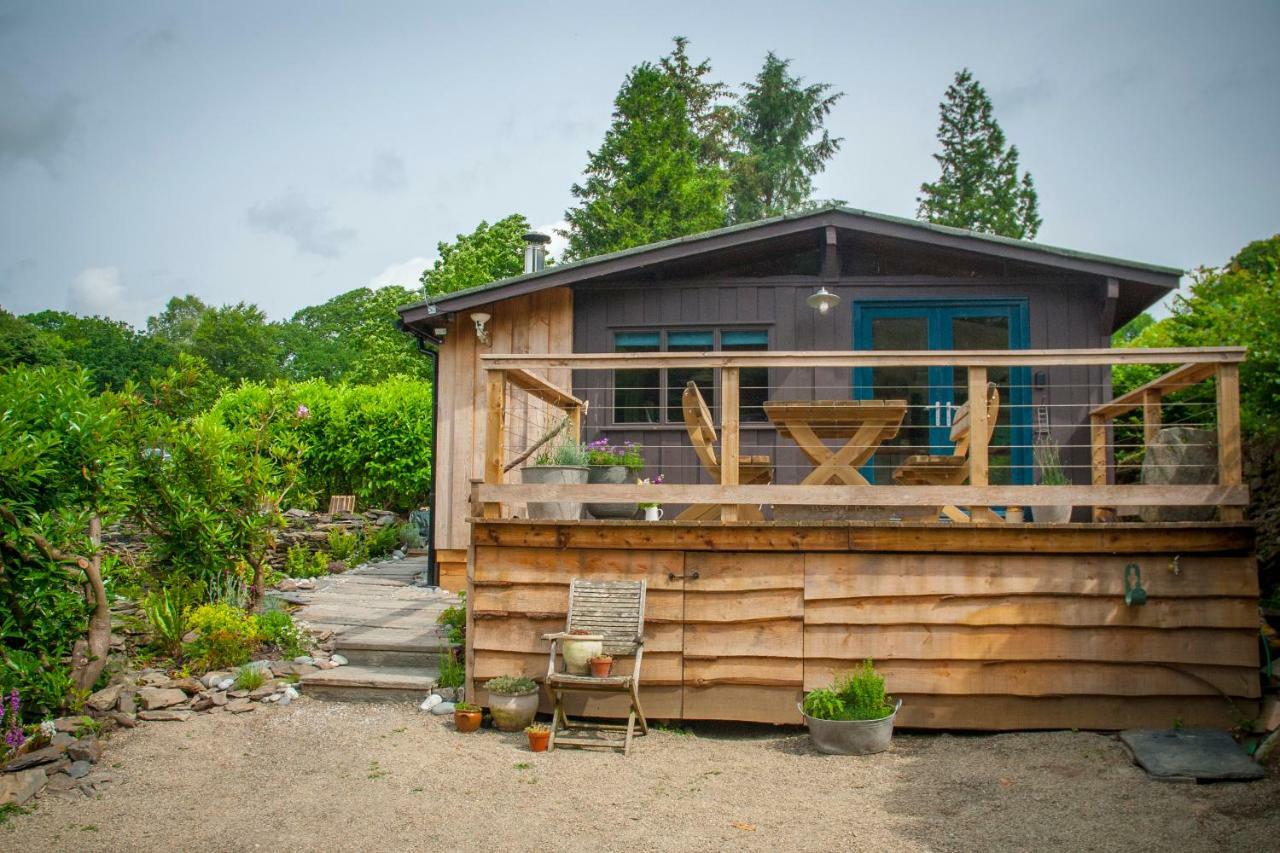 Little Kestrel Cabin Pennal Exterior photo