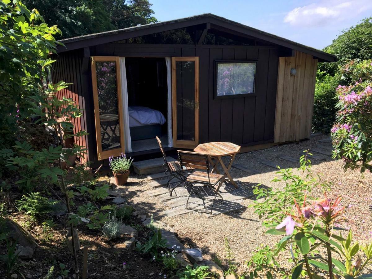 Little Kestrel Cabin Pennal Exterior photo